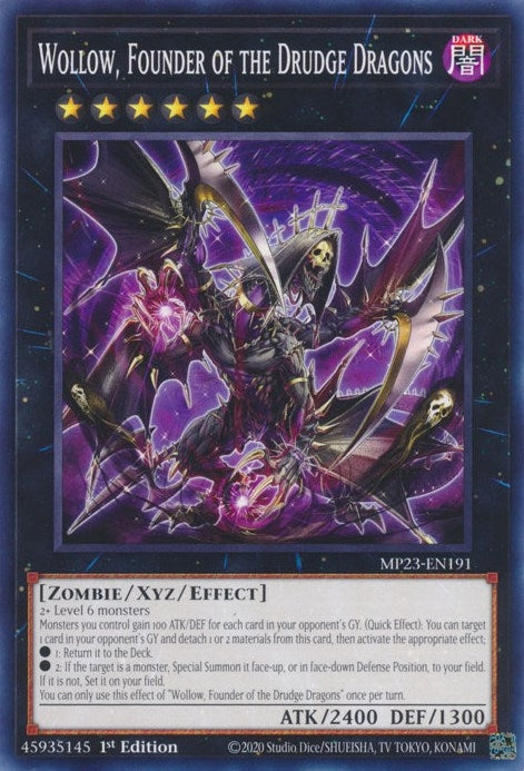 Wollow, Founder of the Drudge Dragons (MP23-EN191)  Common