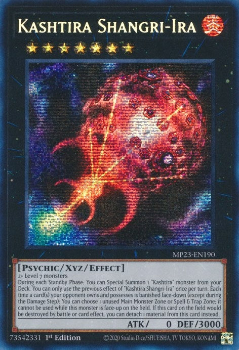 Kashtira Shangri-Ira (MP23-EN190)  Prismatic Secret Rare