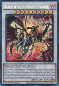 Black-Winged Assault Dragon (MP23-EN187)  Prismatic Secret Rare