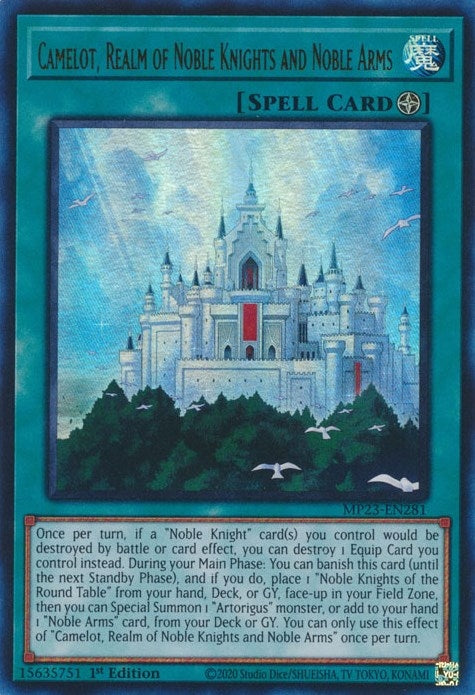 Camelot, Realm of Noble Knights and Noble Arms (MP23-EN281)  Ultra Rare