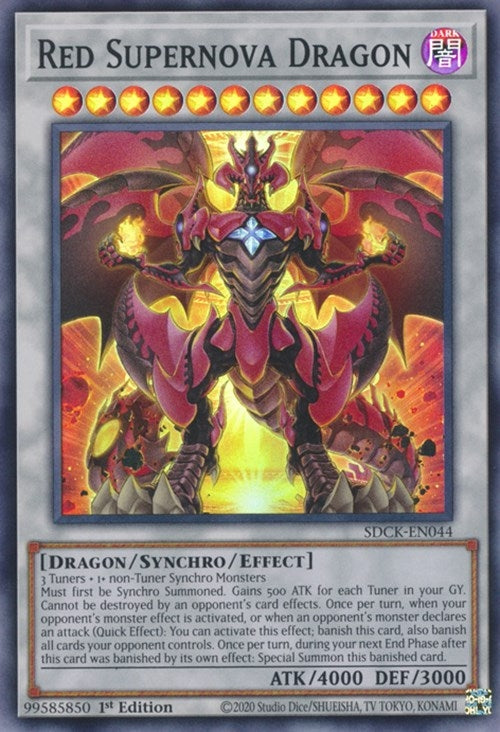 Red Supernova Dragon (Structure Deck: The Crimson King)