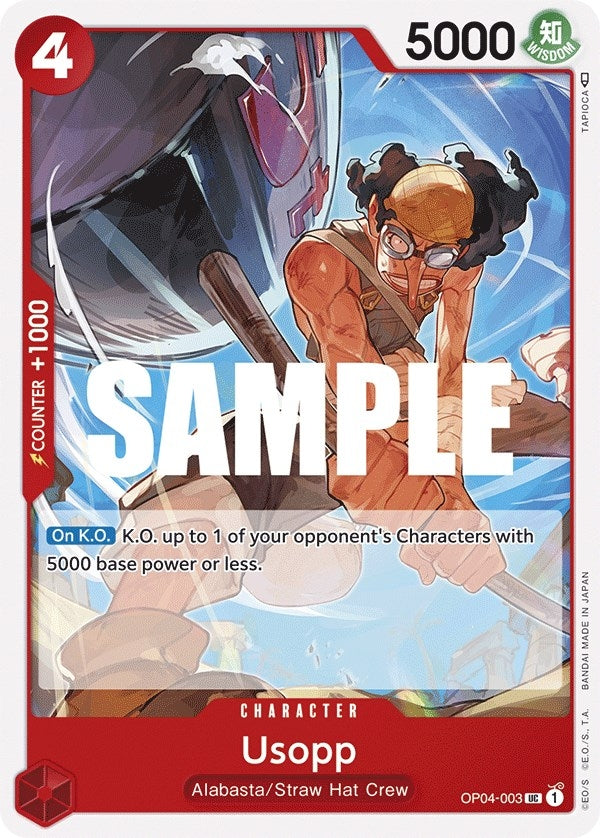 (OP04-003) Usopp - Uncommon