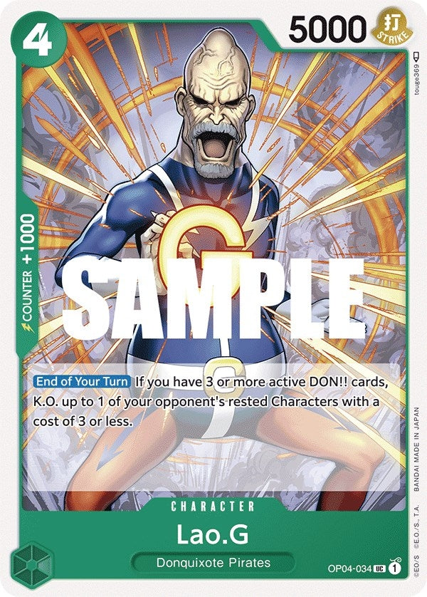 (OP04-034) Lao.G - Uncommon
