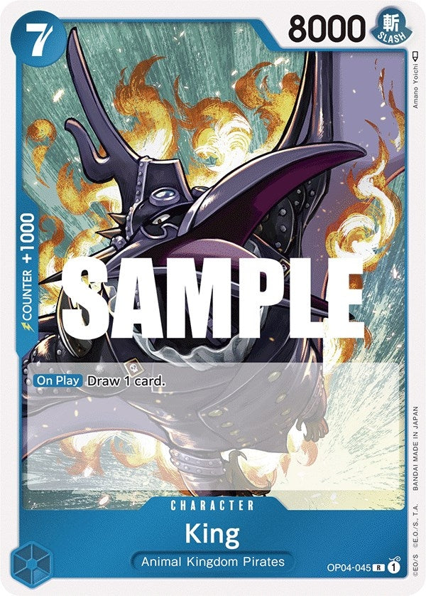 (OP04-045) King - Rare