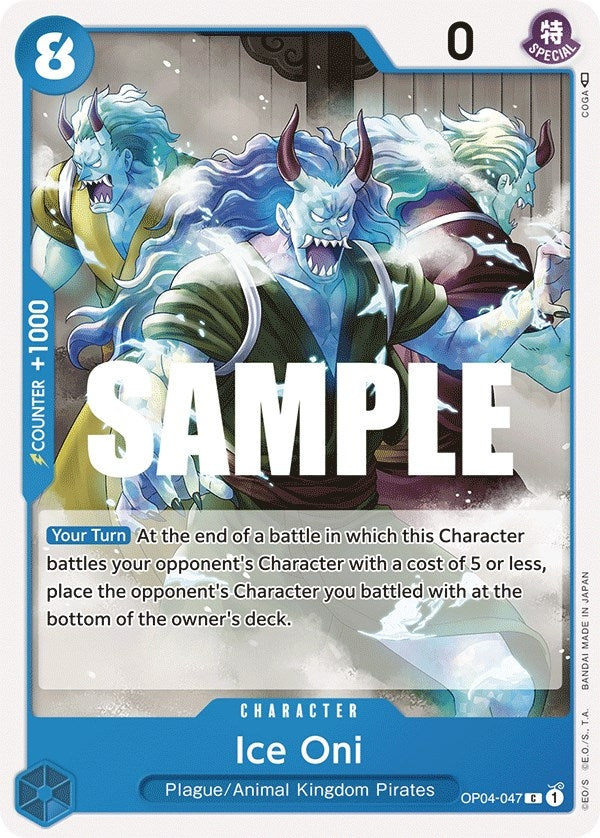 (OP04-047) Ice Oni - Common