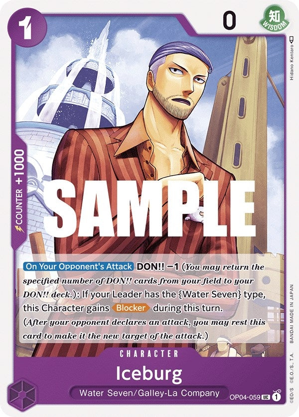 (OP04-059) Iceburg - Uncommon