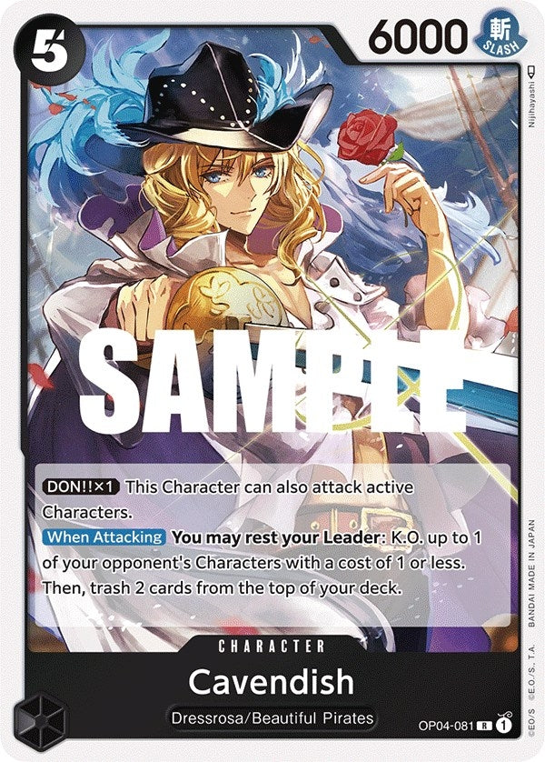 (OP04-081) Cavendish - Rare