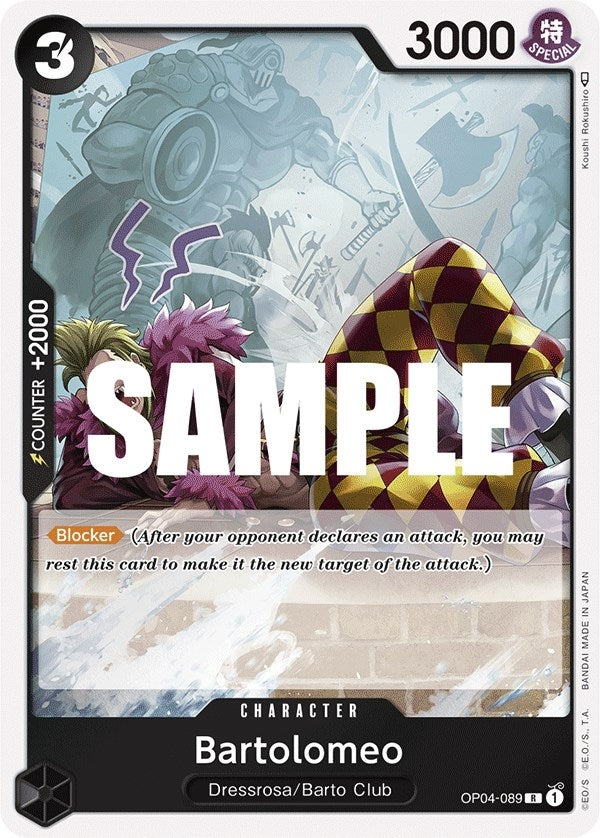 (OP04-089) Bartolomeo - Rare