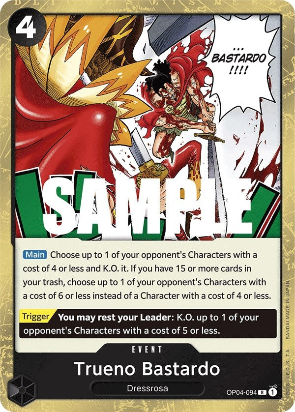 (OP04-094) Trueno Bastardo - Rare