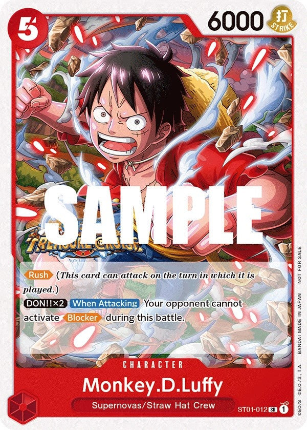 (ST01-012) Monkey.D.Luffy (Tournament Pack Vol. 5) - Super Rare