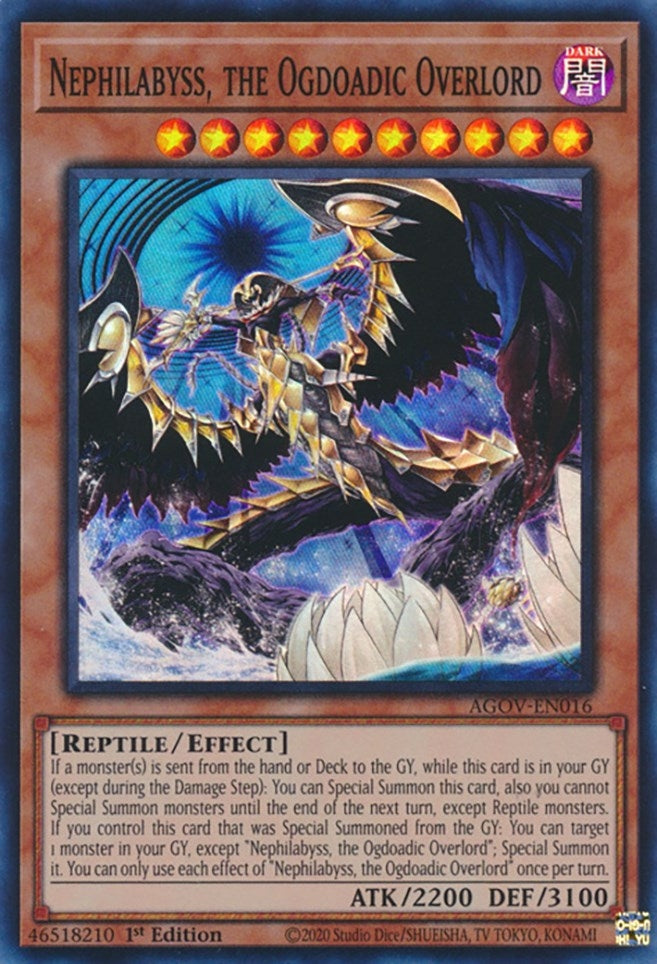 Nephilabyss, the Ogdoadic Overlord (AGOV-EN016)  Super Rare