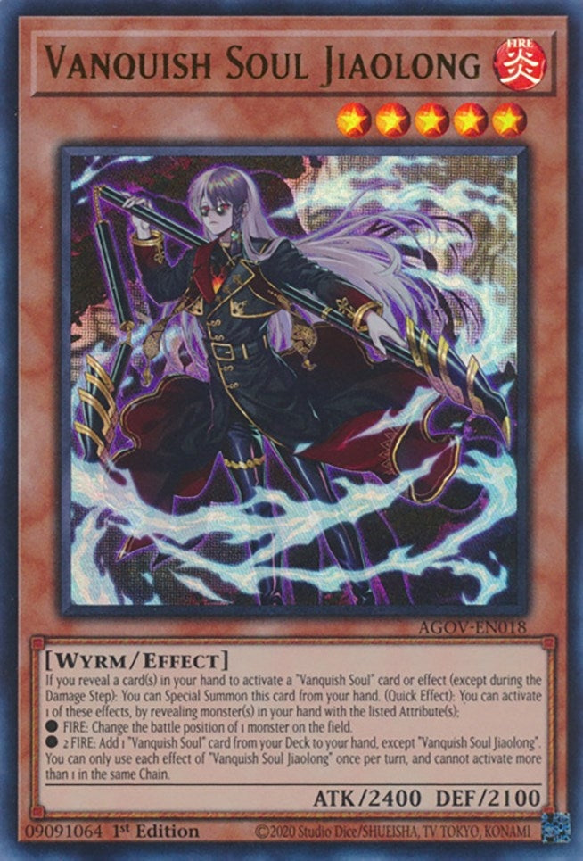 Vanquish Soul Jiaolong (AGOV-EN018)  Ultra Rare