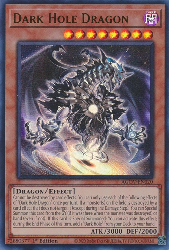 Dark Hole Dragon (AGOV-EN020)  Ultra Rare