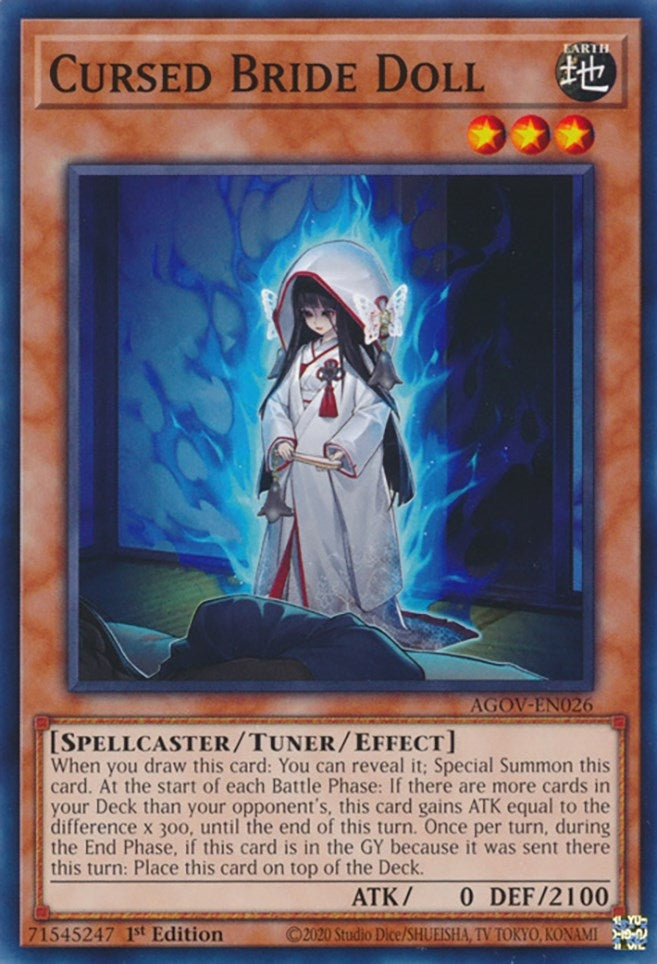Cursed Bride Doll (AGOV-EN026)  Common