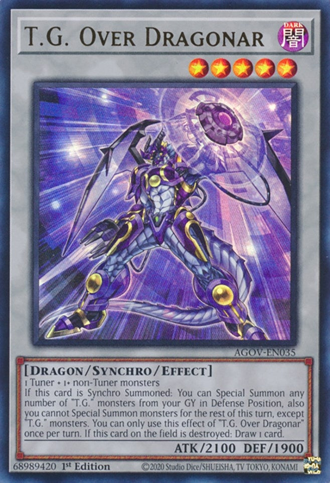 T.G. Over Dragonar (AGOV-EN035)  Ultra Rare