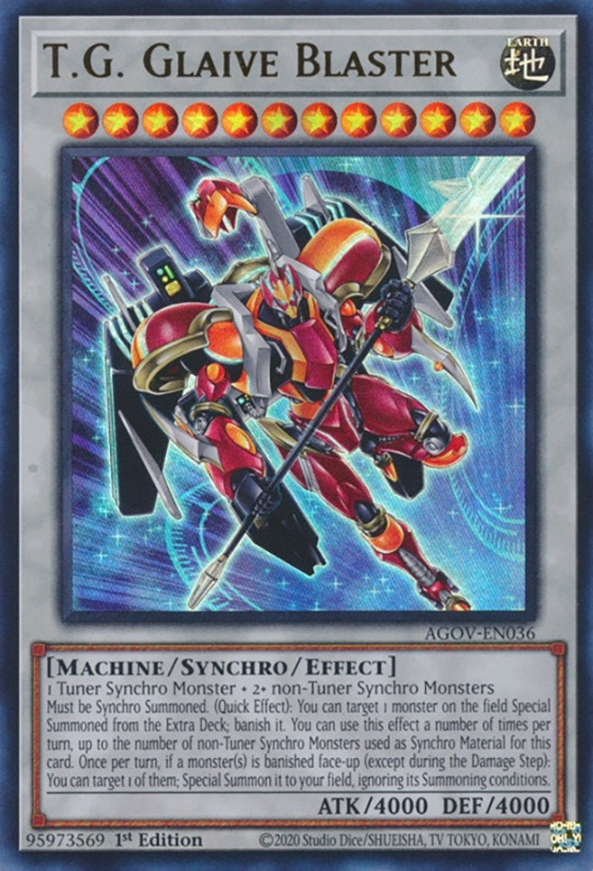 T.G. Glaive Blaster (AGOV-EN036)  Ultra Rare