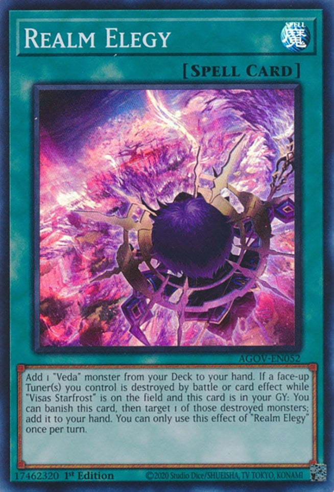 Realm Elegy (AGOV-EN052)  Super Rare