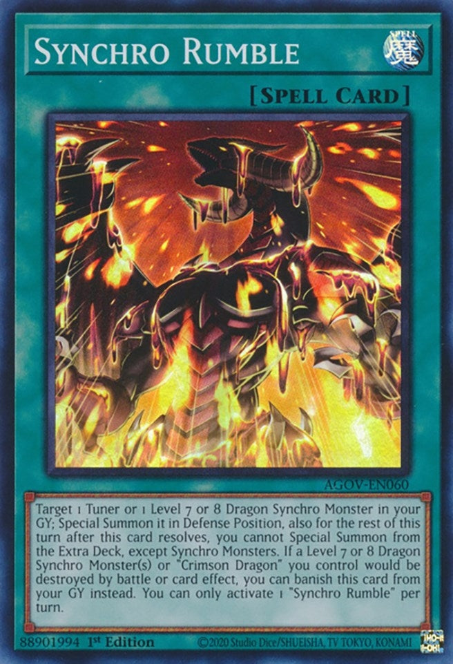 Synchro Rumble (AGOV-EN060)  Super Rare