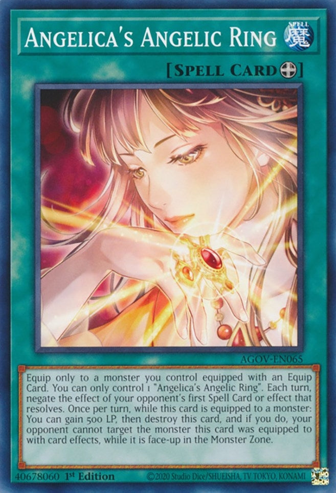 Angelica's Angelic Ring (AGOV-EN065)  Common