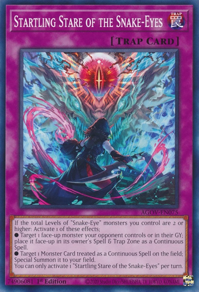 Startling Stare of the Snake-Eyes (AGOV-EN075)  Common