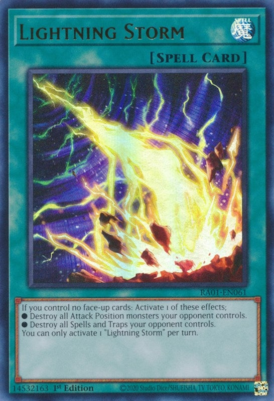 Lightning Storm  (RA01-EN061)  Ultra Rare