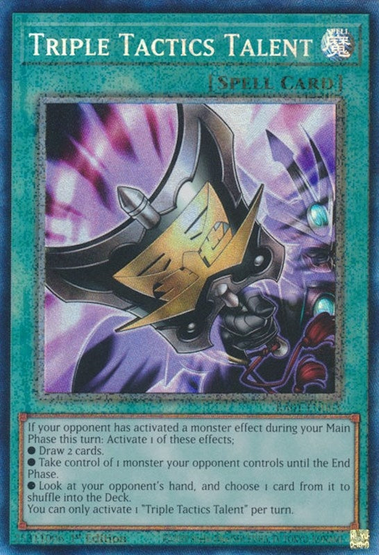 Triple Tactics Talent (PCR) (RA01-EN063)
