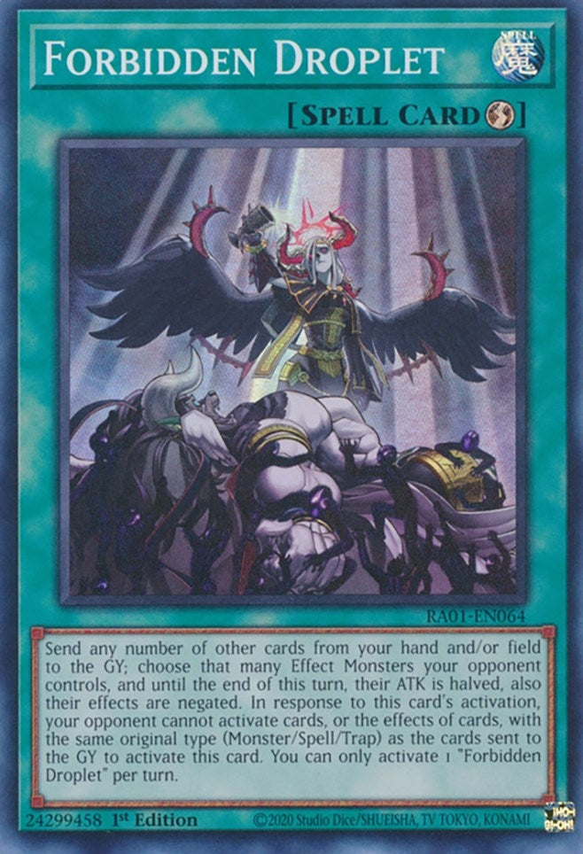 Forbidden Droplet (RA01-EN064)  Super Rare