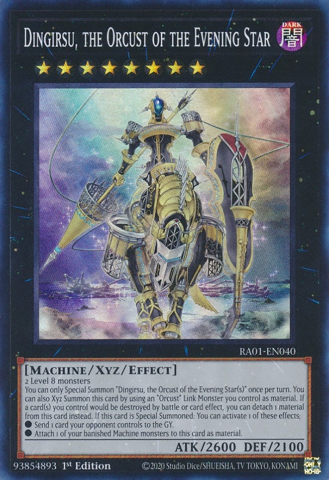 Dingirsu, the Orcust of the Evening Star (RA01-EN040)  Super Rare