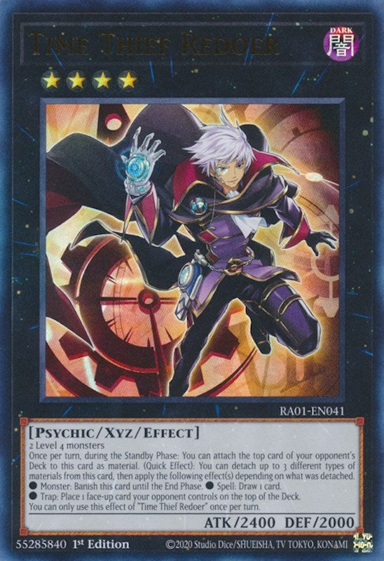 Time Thief Redoer  (RA01-EN041)  Ultra Rare