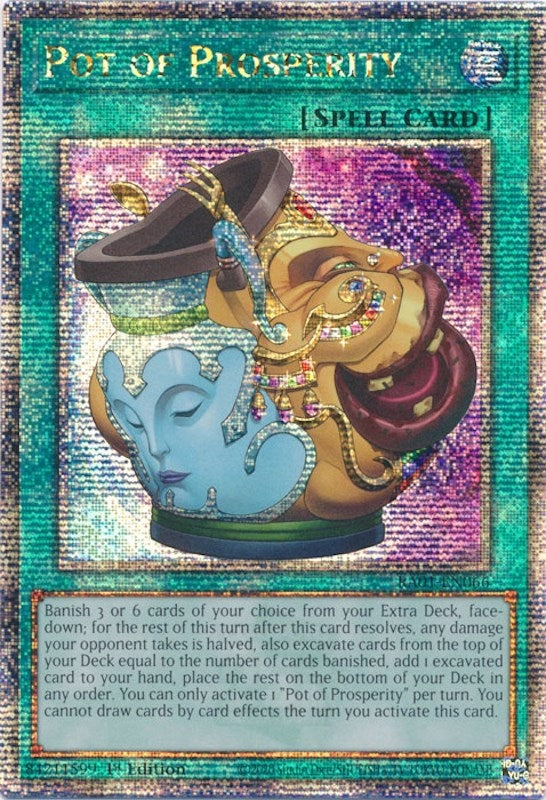 Pot of Prosperity  (RA01-EN066)  Quarter Century Secret Rare