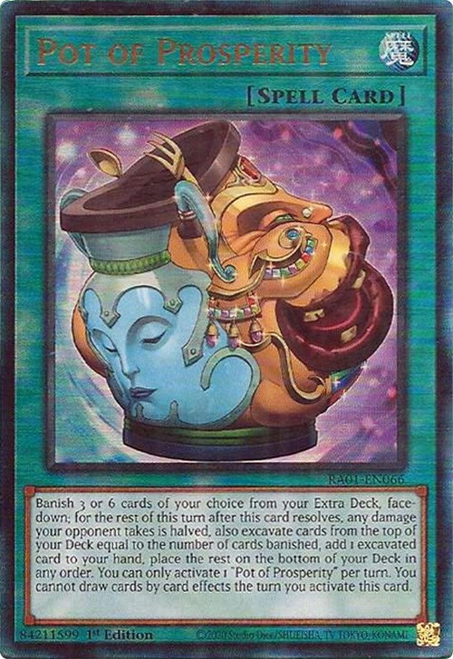Pot of Prosperity  (RA01-EN066)  Prismatic Ultimate Rare