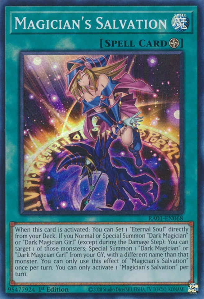 Magician's Salvation (RA01-EN068)  Super Rare