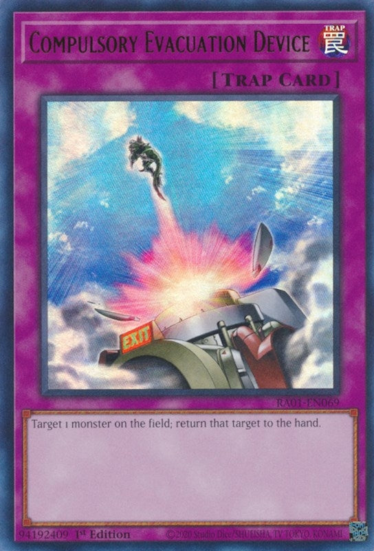 Compulsory Evacuation Device  (RA01-EN069)  Ultra Rare