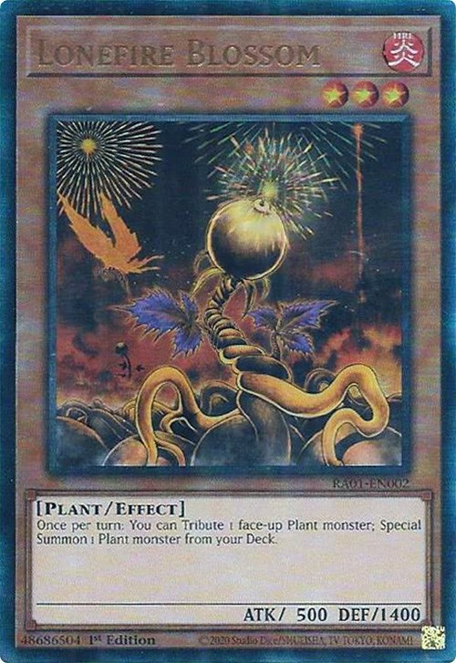 Lonefire Blossom  (RA01-EN002)  Prismatic Ultimate Rare