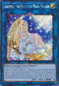 Artemis, the Magistus Moon Maiden  (RA01-EN049)  Platinum Secret Rare