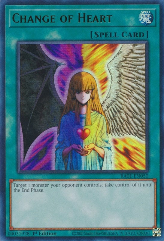 Change of Heart  (RA01-EN050) Ultra Rare