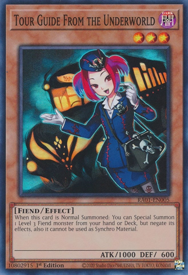 Tour Guide From the Underworld (RA01-EN005)  Super Rare