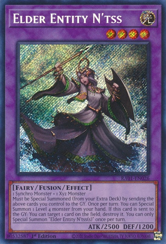 Elder Entity N'tss  (RA01-EN026)  Secret Rare