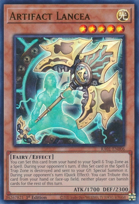 Artifact Lancea  (RA01-EN006)  Ultra Rare