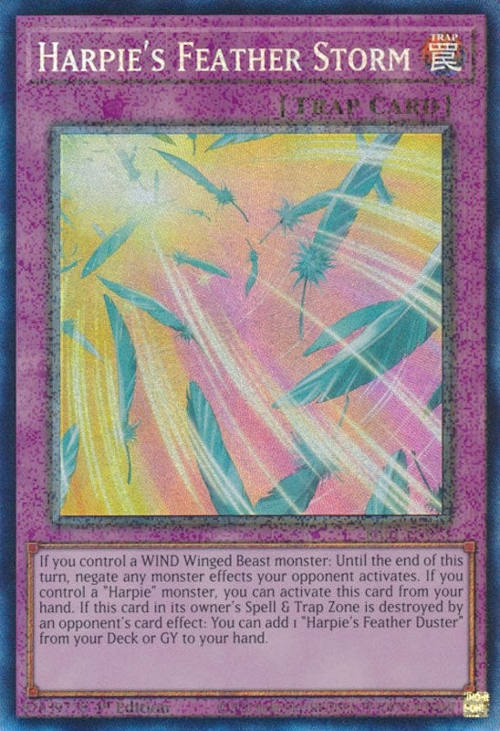 Harpie's Feather Storm (PCR) (RA01-EN073)