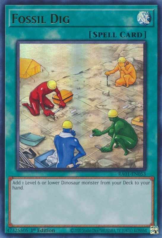 Fossil Dig  (RA01-EN053)  Ultra Rare