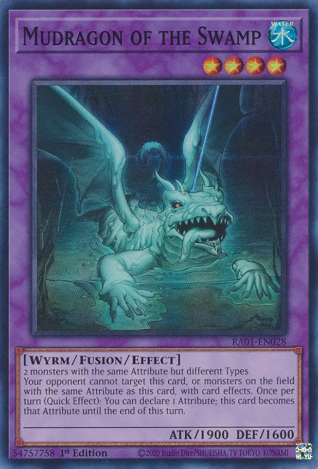 Mudragon of the Swamp (RA01-EN028)  Super Rare
