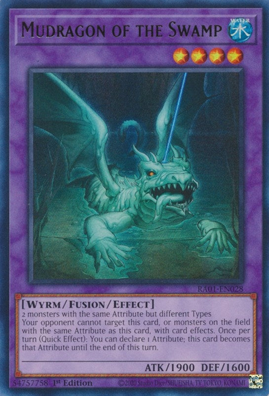 Mudragon of the Swamp  (RA01-EN028)  Ultra Rare