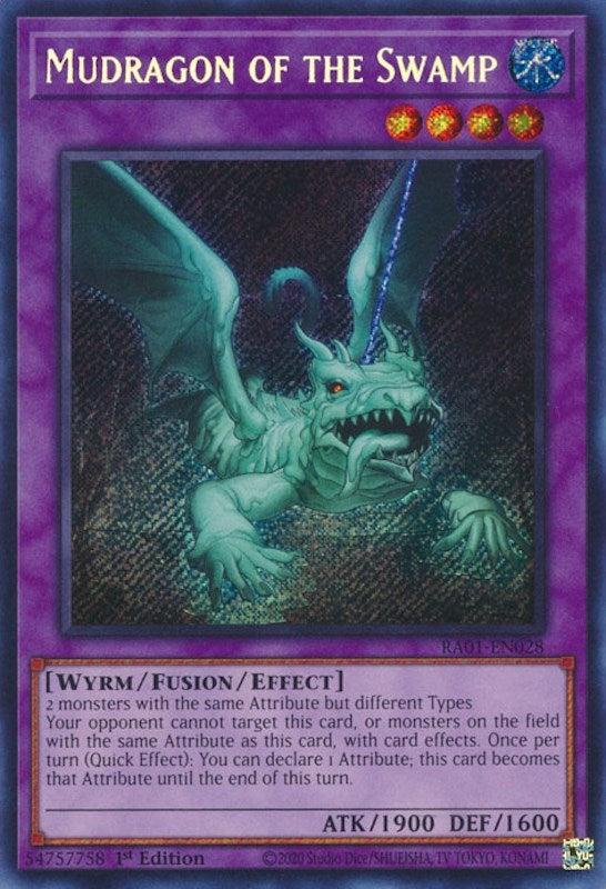 Mudragon of the Swamp  (RA01-EN028)  Secret Rare