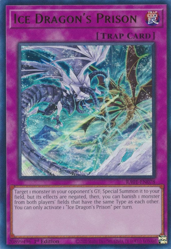 Ice Dragon's Prison  (RA01-EN078)  Ultra Rare