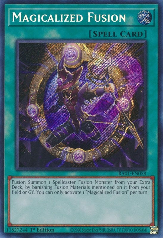 Magicalized Fusion  (RA01-EN058)  Secret Rare