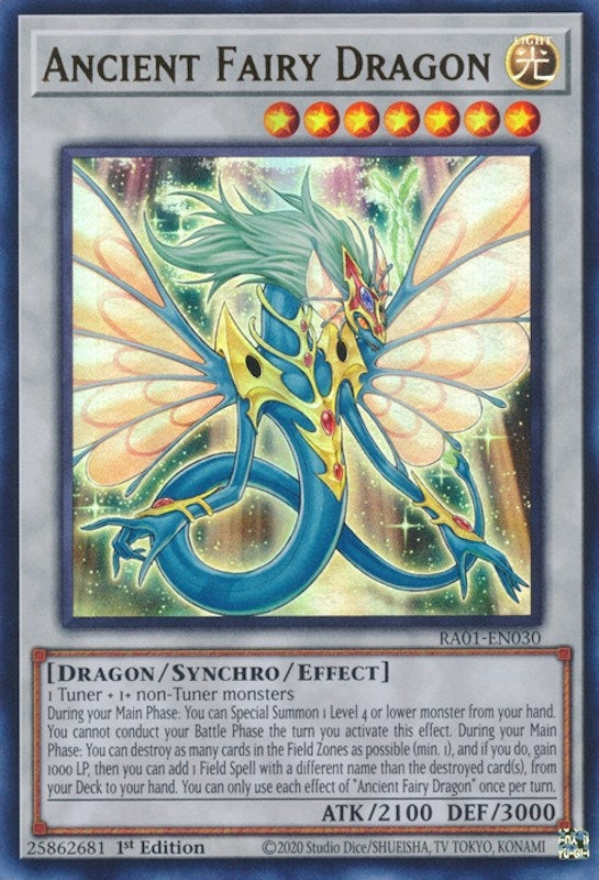 Ancient Fairy Dragon  (RA01-EN030)  Ultra Rare