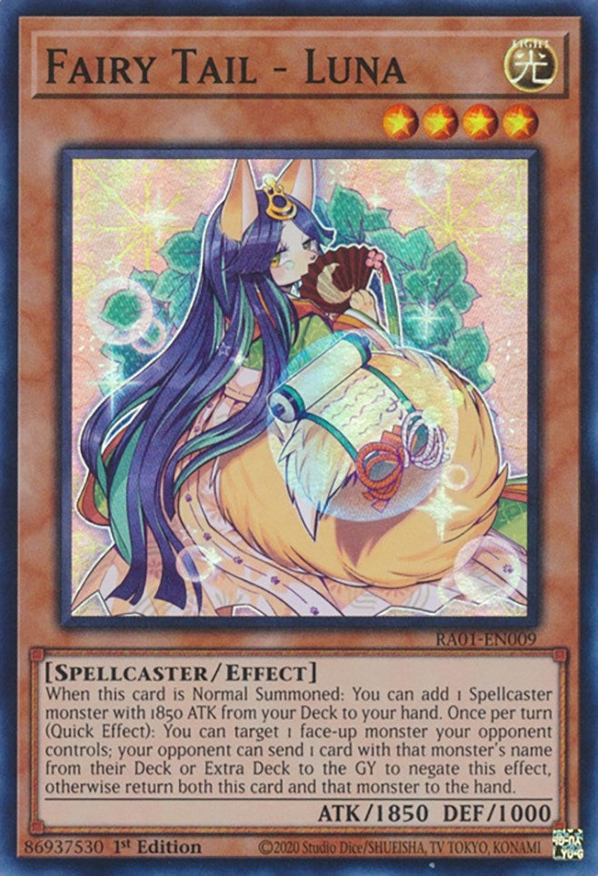 Fairy Tail - Luna (RA01-EN009)  Super Rare