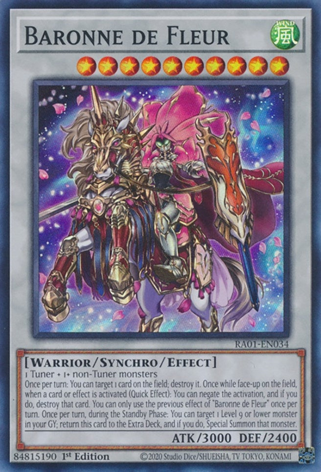Baronne de Fleur (RA01-EN034)  Super Rare