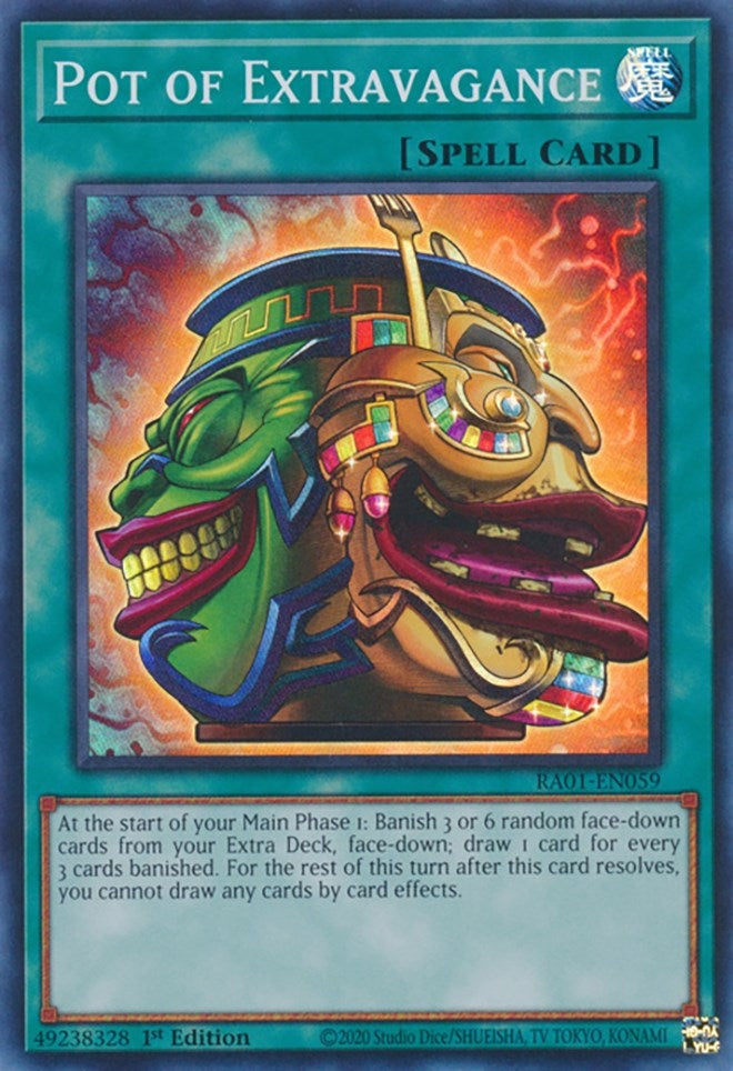 Pot of Extravagance (RA01-EN059)  Super Rare